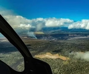 Helicopter and volcano tour combo departing Maui for Big Island