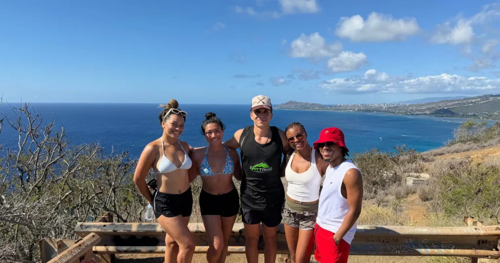Guided hiking tour exploring Hanauma Bay ridge trails