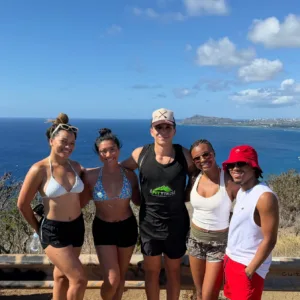 Guided hiking tour exploring Hanauma Bay ridge trails