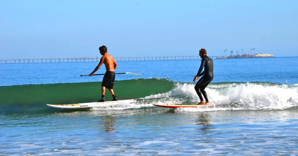 Beginner stand-up paddleboarding lessons in Maui waters