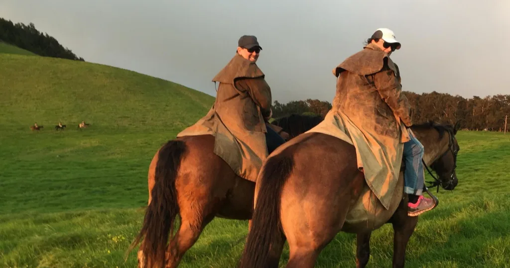 Private afternoon horseback ride through Kona’s scenic trails