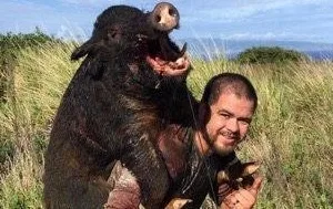 Wild boar hunting experience near Lahaina Maui