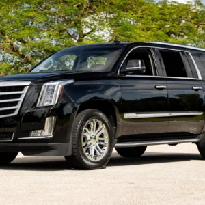 Luxury private Cadillac shuttle from airport to hotel