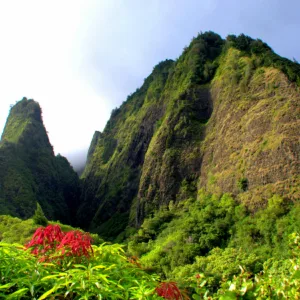 Tour group exploring West Maui's coastline