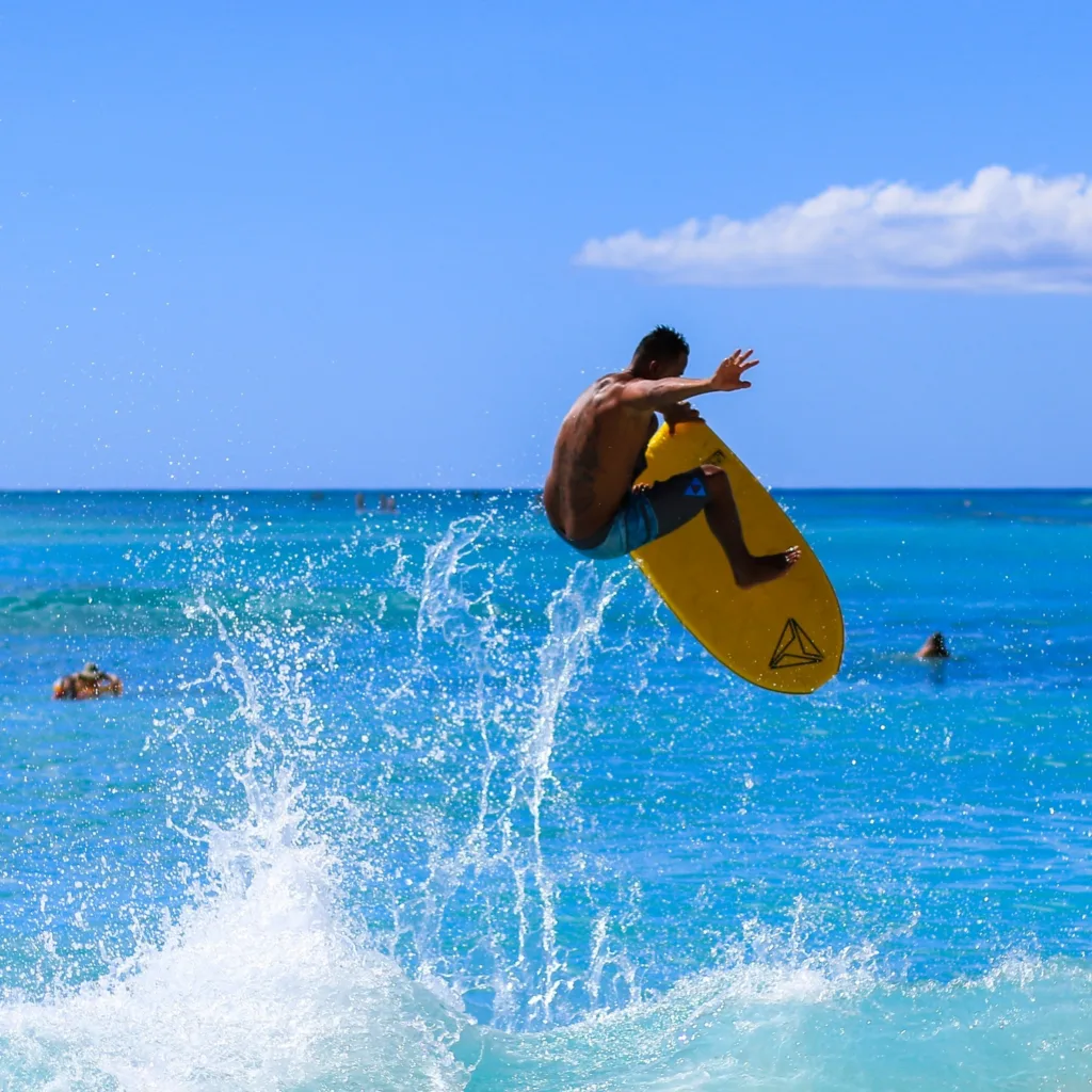 Boogie board rentals with free person-to-person delivery