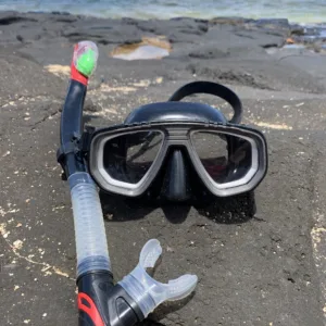 Set of corrective lenses for underwater use