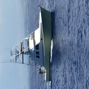 Fishing boat Maggie Joe docked at Kona harbor