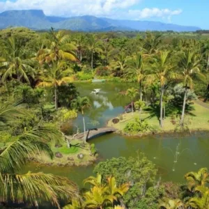 Self-guided walking tour through formal gardens