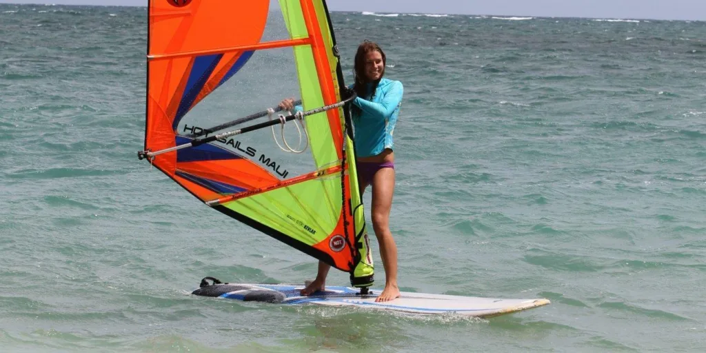 Learn windsurfing with group or private lessons