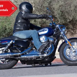 Harley-Davidson 1200 Sportster motorcycle parked outdoors