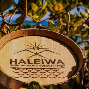 Historic sugar mill building housing distillery tour