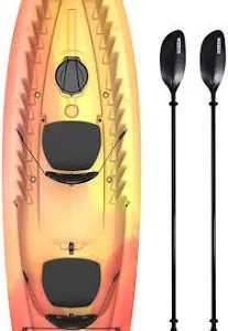 Kayaks ready for rental near The Pineapple Store