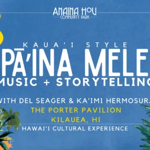 Musicians performing traditional Hawaiian songs at event