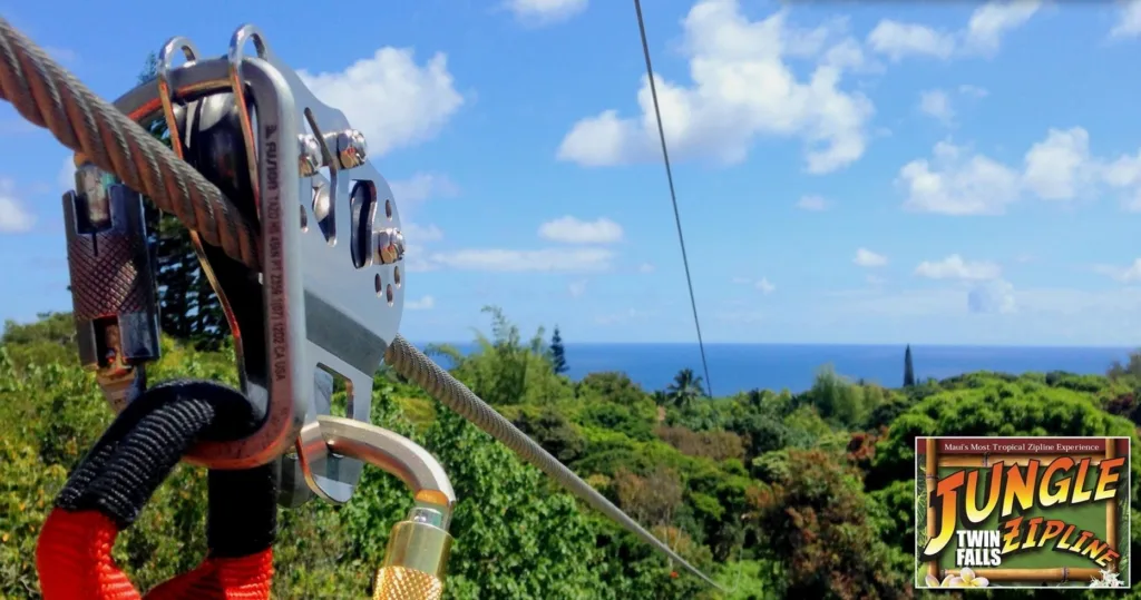 Thrilling zipline tour through Maui’s lush rainforest canopy