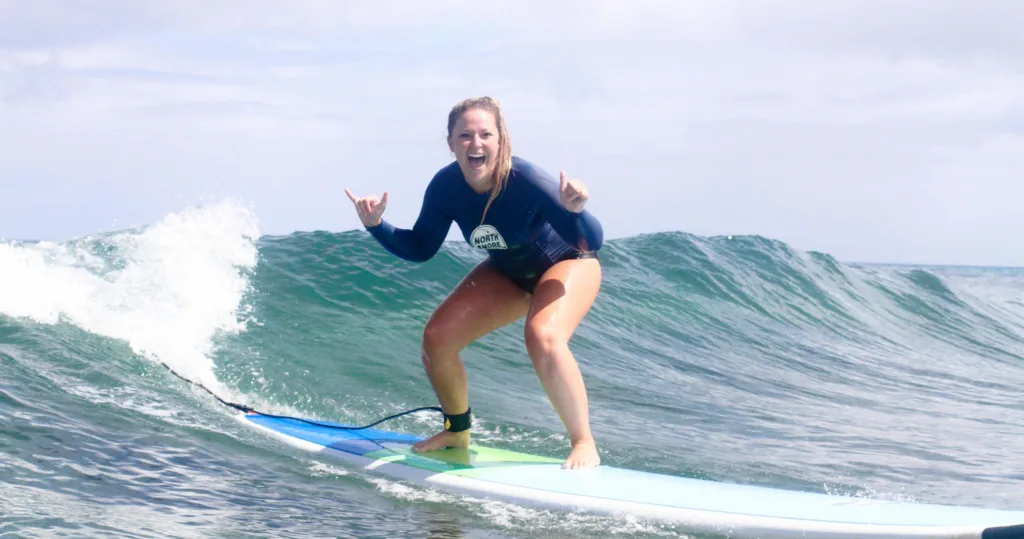 Private surf lesson with one-on-one instructor focus