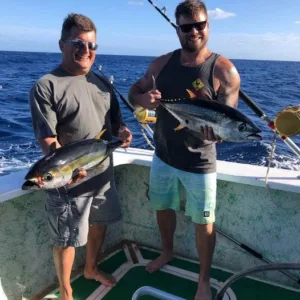 Fishing boat ready for public charter in Kauai
