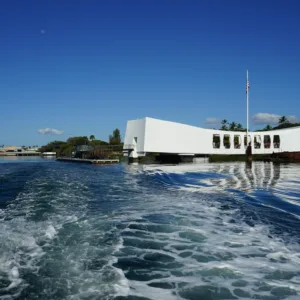 Historic Pearl Harbor memorial site in Honolulu
