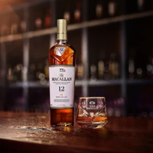 Elegant five course dinner paired with Macallan spirits