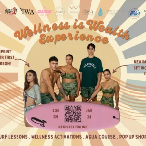 Wellness event combining movement and mindfulness activities