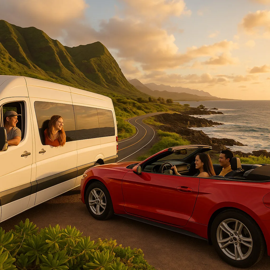 Circle Island Tour vs Renting a Car on Oʻahu