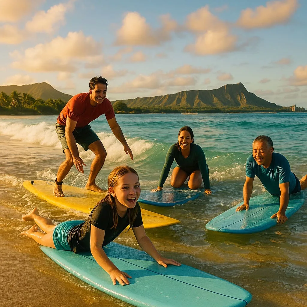 best surf schools in Oahu