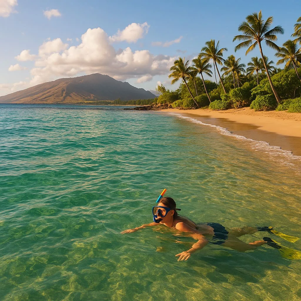 snorkeling Maui Oahu beginners