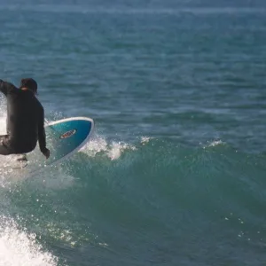 Semi-private surf lesson with up to three students per instructor