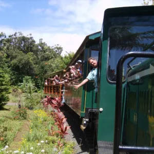 Kauai - Kauai Waterfall, Plantation and Train Ride