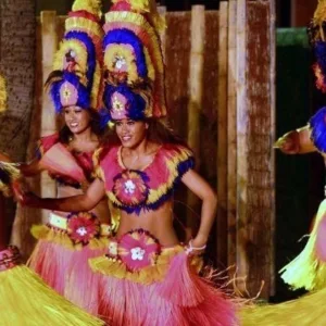 Luau event with roundtrip cruise port transportation