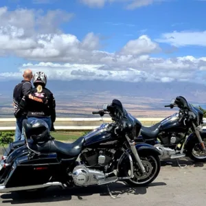 Harley Davidson Street Glide with Thunderheader exhaust