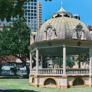 Exterior of Bishop Museum showcasing Hawaiian cultural exhibits