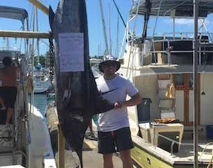 Private charter boat ready for deep sea fishing