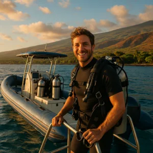Snorkelers exploring vibrant coral reefs and marine life