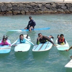 South Shore - Waikiki - Private Group Surfing Lessons