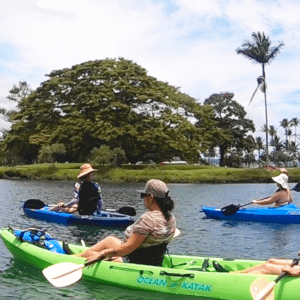 Wailoa River to King Kamehameha Statue Kayak Adventure