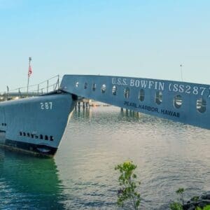8H - Battleships of World War II departing Big Island, Hawaii