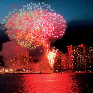 Waikiki Fireworks Cruise