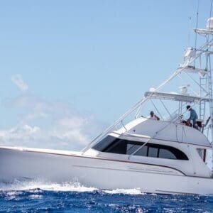 Private Luxury Fishing Charter on 47ft Vessel 'KU'ULA KAI Bathrooms & A/C
