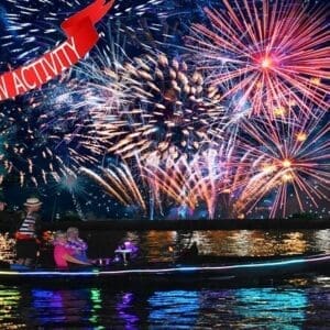 Fireworks Venetian Gondola Cruise