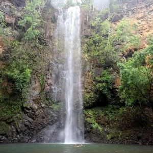 Kayak and hike tour to discover hidden secret waterfalls