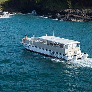 Sunset cruise aboard a catamaran with ocean views