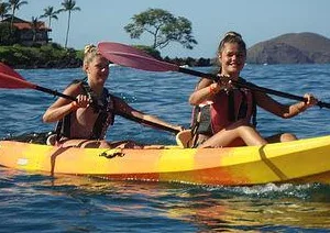 Group kayak and snorkel tour near Haleakala Maui