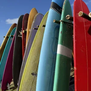 Paddleboard rental on calm Kauai island waters