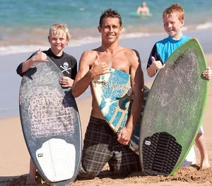 Skimboarding lessons available on Maui island