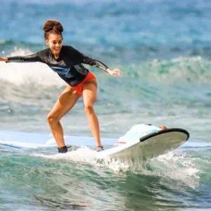 Group surf lessons suitable for beginners in Hawaii