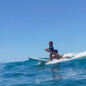 One-on-one private surf lesson with instructor
