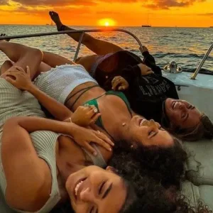 Sunset snorkeling tour exploring Waikiki's vibrant marine life