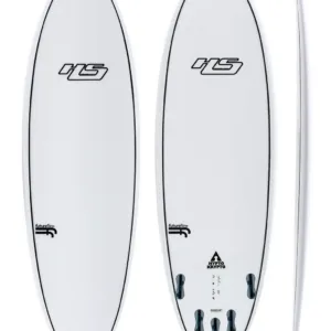 Four week surfboard rental resting on sand under a warm sunset sky