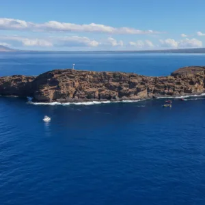 Scuba diving at Molokini Backwall and nearby second site