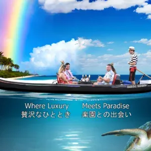 Daytime gondola cruise along scenic Waikiki coastline